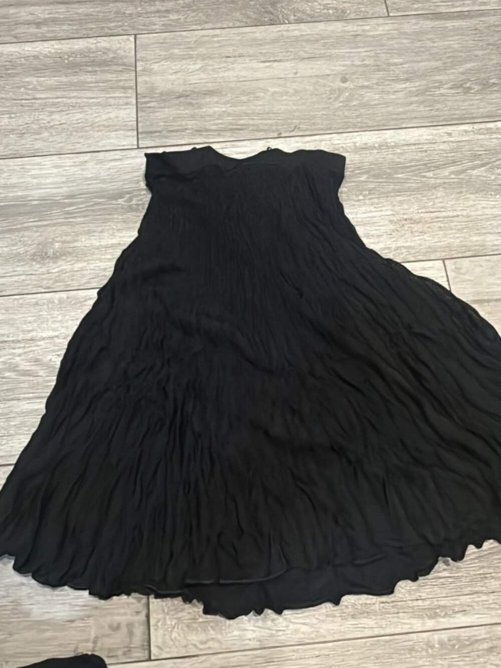 M Missoni Black Textured Knit Flared Skirt Made in Italy